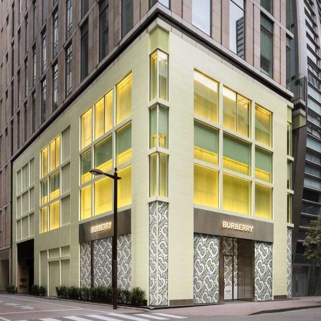 Burberry's New Flagship Store in Ginza, Tokyo